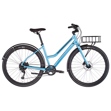 Bicicleta de paseo CANNONDALE TREADWELL EQ REMIXTE TRAPEZ Azul 2022 0